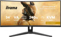 EAN 4948570125173 - iiyama G-MASTER GCB3486WQSCP-B1 pantalla para PC 86,4 cm (34") 1440 x 3440 Pixeles 4K Ultra HD Negro imagen 1