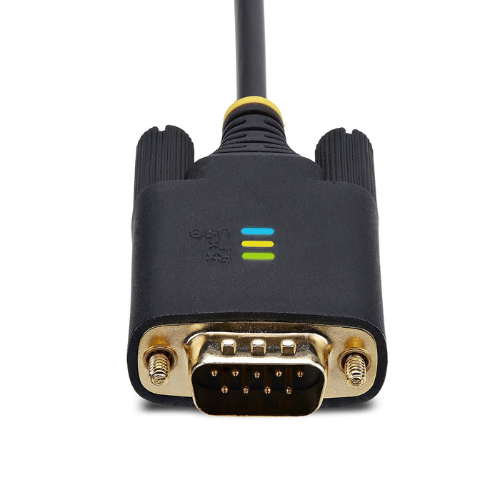 EAN 0065030898379 - StarTech.com 2P6FFC-USB-SERIAL cambiador de género para cable USB-A 2 x DB-9 RS-232 Negro, Gris imagen 5