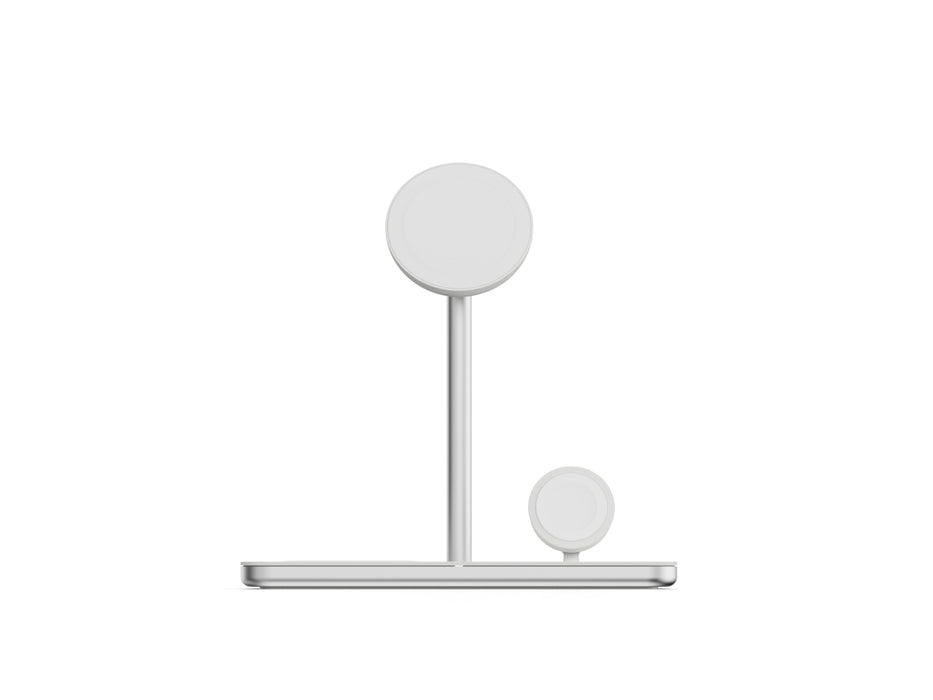 EAN 8720574622683 - LINQ LQ48038 cargador de dispositivo móvil Auriculares, Reloj inteligente Plata, Blanco Corriente alterna imagen 1