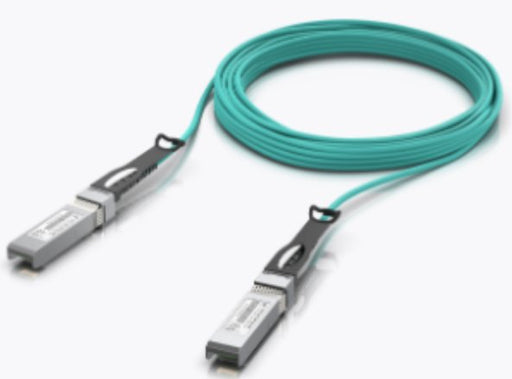 EAN 0810010079084 - Ubiquiti UACC-AOC-SFP28-5M Cable de fibra óptica e InfiniBand Color aguamarina imagen 1