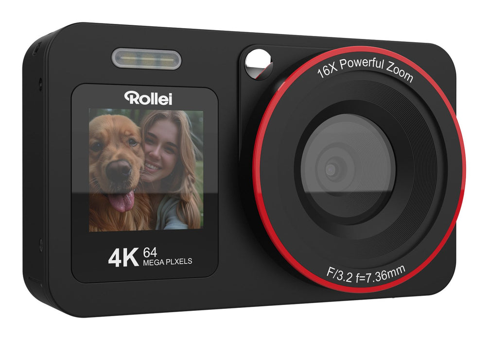 EAN 4048805120307 - Rollei Compactline 12030 compact camera 1/3.2" Cámara compacta 64 MP 9248 x 6936 Pixeles Negro imagen 4