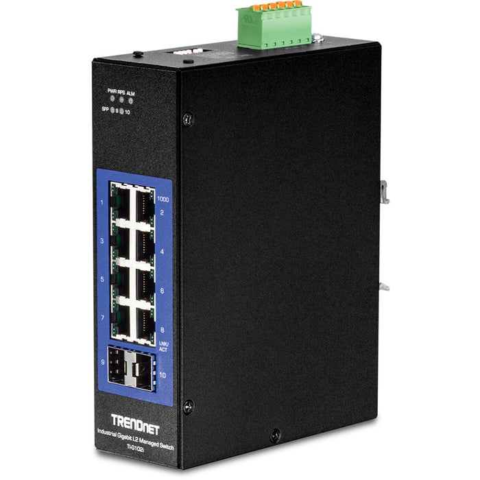 EAN 0710931161557 - Trendnet TI-G102i Gestionado L2 Gigabit Ethernet (10/100/1000) Negro imagen 1