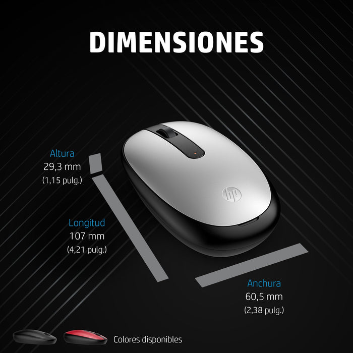 EAN 0195908483175 - HP 240 Black Bluetooth Mouse ratón Ambidextro Óptico 1600 DPI imagen 10