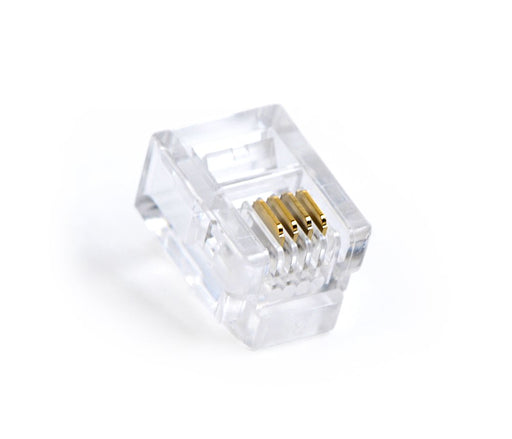 EAN 8716309101394 - Gembird MP-6P4C/100 conector Oro, Transparente imagen 2
