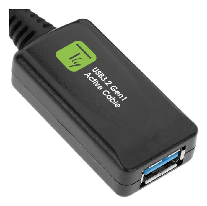 EAN 8059018367997 - Techly ICUR3050G cable USB USB 3.2 Gen 1 (3.1 Gen 1) 5 m USB A Negro imagen 4