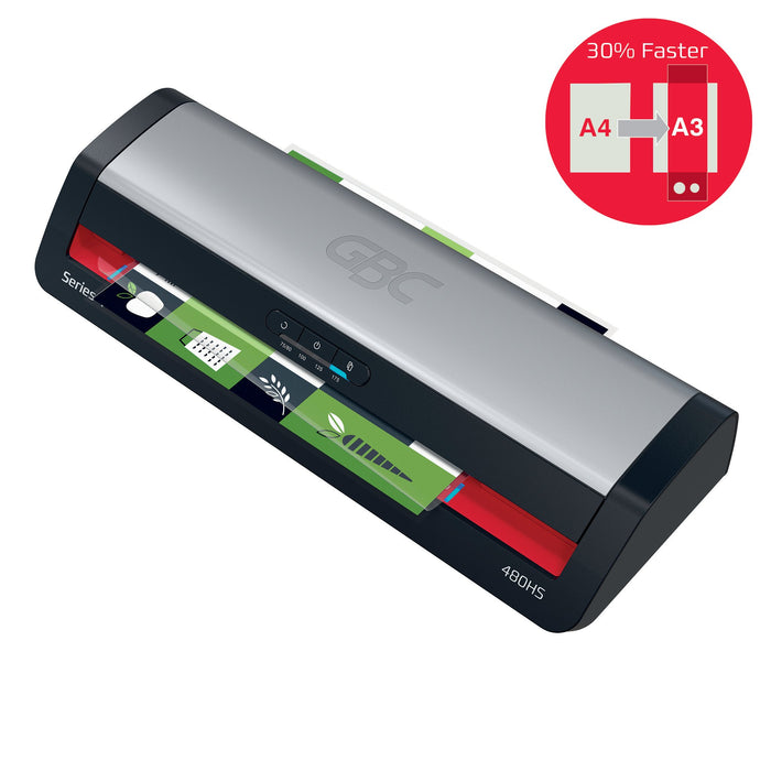 EAN 5028252645591 - GBC 4410072EU laminador Laminadora térmica 800 mm/min Negro, Acero inoxidable imagen 5