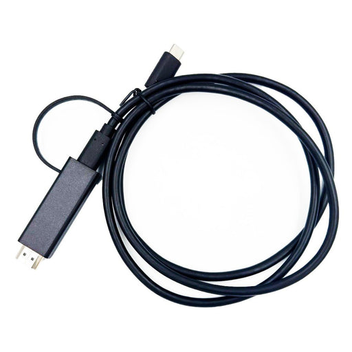 EAN 5715063061688 - Yealink 330000008024 adaptador de cable de vídeo 1,2 m HDMI tipo A (Estándar) USB Tipo C Negro imagen 1
