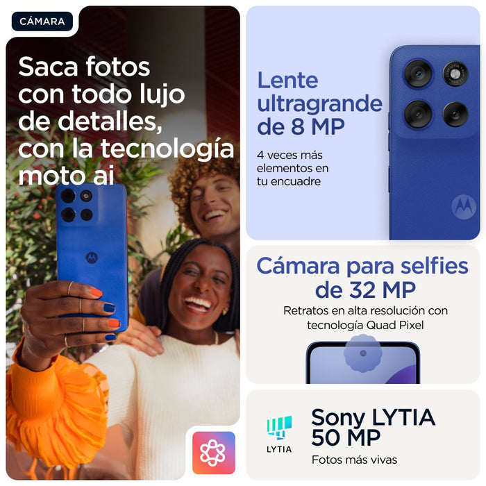 EAN 0840023292170 - Motorola moto g56 5G 17,1 cm (6.72") Ranura híbrida Dual SIM Android 15 USB Tipo C 8 GB 256 GB 5200 mAh A imagen 14