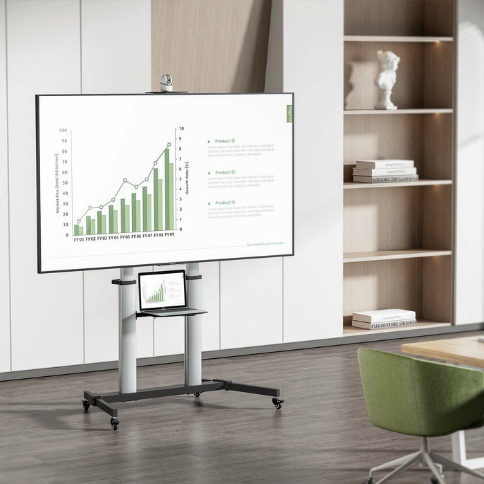 EAN 8435739901076 - AISENS FT100TE-259 soporte para TV 2,54 m (100") Negro, Plata imagen 4