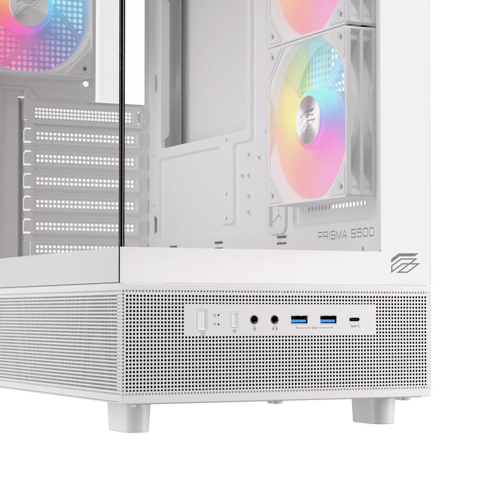 EAN 6977277369151 - Einarex EXCS-PR-500R-W carcasa de ordenador Midi Tower Blanco imagen 12