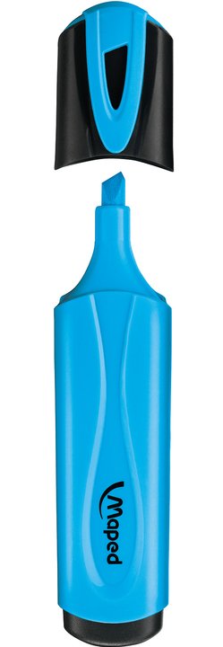 EAN 3154147425374 - Maped 742537 marcador 1 pieza(s) Punta de cincel Azul imagen 1