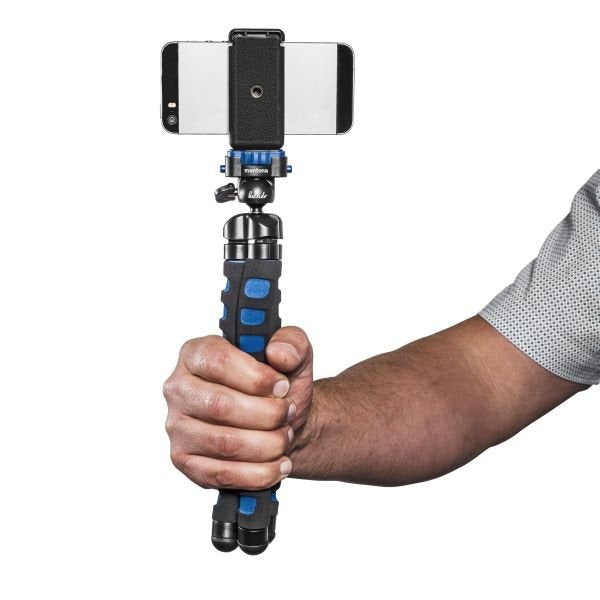 EAN 4056929213997 - Mantona 21399 tripode Digitales / cámaras de película 3 pata(s) Negro, Azul imagen 9