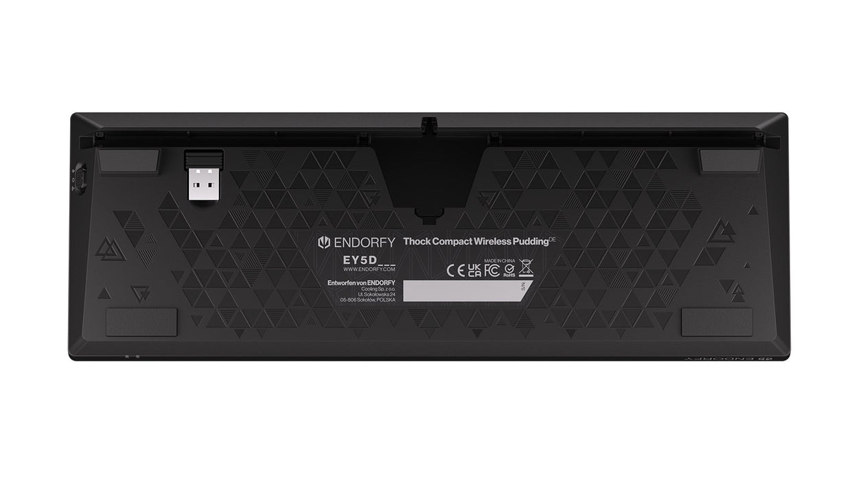 EAN 5903018666884 - ENDORFY Thock Compact teclado Juego RF inalámbrica + USB QWERTZ Alemán Negro imagen 13