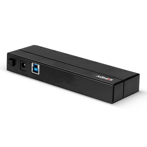 EAN 4002888432283 - Lindy 43228 hub de interfaz USB 3.2 Gen 1 (3.1 Gen 1) Type-A 5000 Mbit/s Negro imagen 2