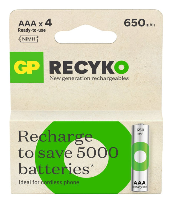 EAN 4891199223082 - GP Batteries ReCyko Pro GPRCK65AAA082C2 pila doméstica Batería recargable AAA Níquel-metal hidruro (NiMH) imagen 1