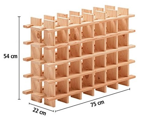 EAN 8422341700050 - ASTIGARRAGA RIOJA Botellero de pie 24 botella(s) Pino Madera imagen 2