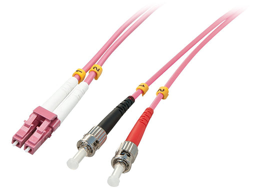 EAN 4002888463546 - Lindy 46354 Cable de fibra óptica e InfiniBand 10 m LC ST Rosa imagen 1