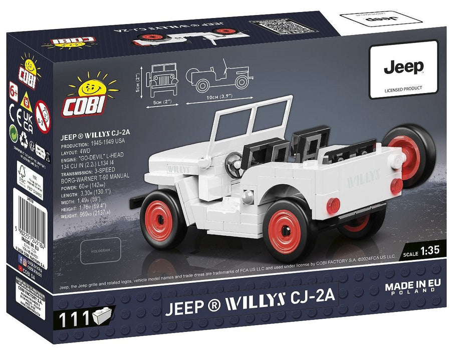 EAN 5902251245184 - COBI Jeep Willys CJ-2A imagen 6