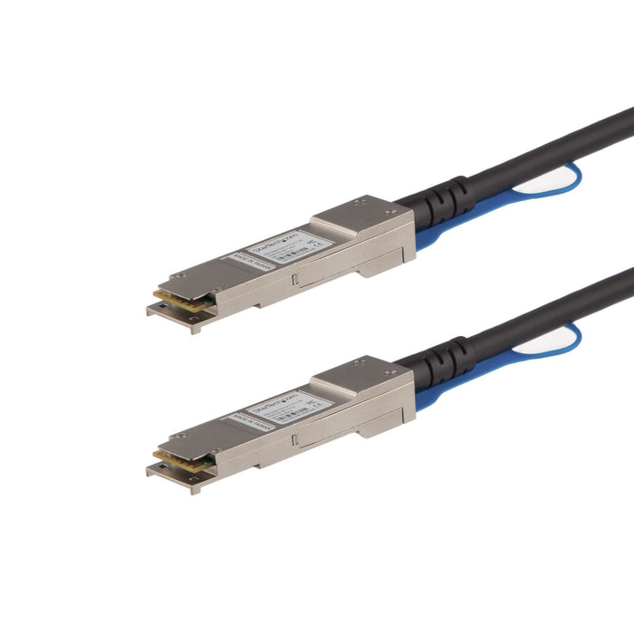 EAN 0065030875134 - StarTech.com QFXQSFPDAC3M Cable de fibra óptica e InfiniBand QSFP+ Negro imagen 1