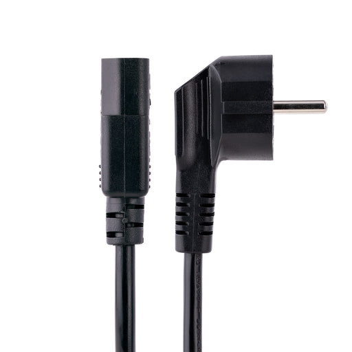 EAN 0065030894876 - StarTech.com 713E-3M-POWER-CORD cable de transmisión Negro CEE7/7 C13 acoplador imagen 2