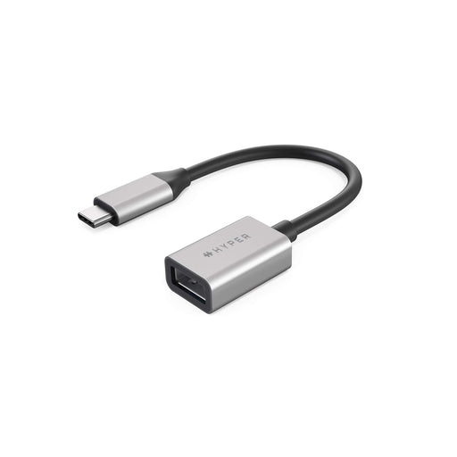 EAN 6941921146214 - HYPER HD425D-GL cable USB USB 3.2 Gen 2 (3.1 Gen 2) 0,0176 m USB C USB A Negro, Plata imagen 1