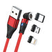 EAN 4040895011657 - RealPower MagneticCharge3 cable USB 2 m USB A Rojo imagen 1