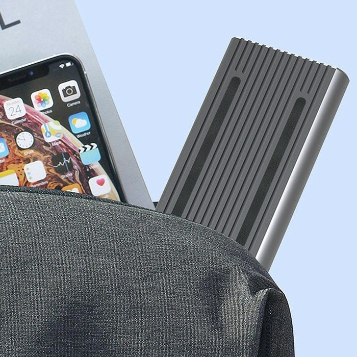 EAN 5901878522722 - Qoltec 52272 caja para disco duro externo Caja externa para unidad de estado sólido (SSD) Gris M.2 imagen 3