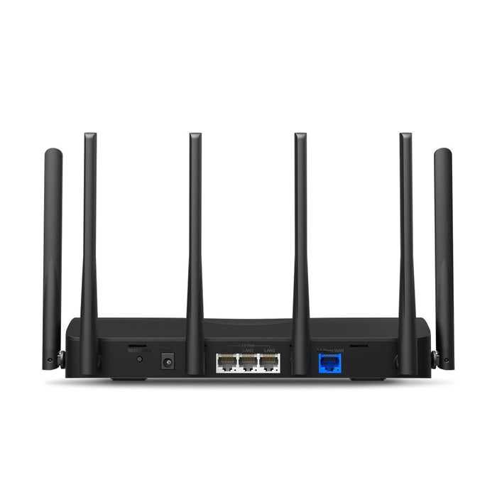 EAN 6957939001391 - Mercusys MR47BE router inalámbrico 2.5 Gigabit Ethernet Tribanda (2.4 GHz / 5 GHz / 6 GHz) Negro imagen 2