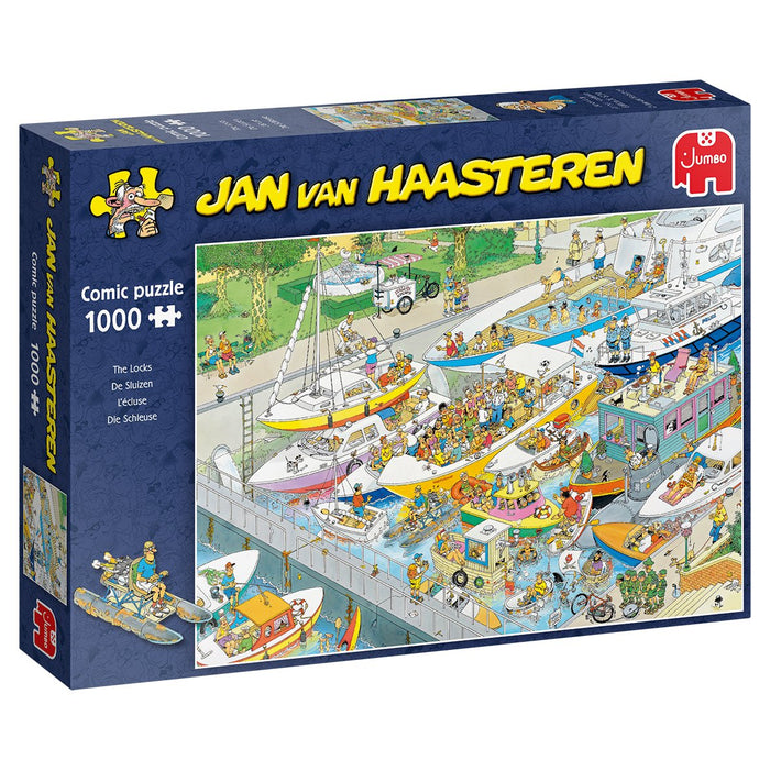 EAN 8710126190678 - Jan van Haasteren The Locks 1000 pcs Puzzle rompecabezas 1000 pieza(s) Cómics imagen 1