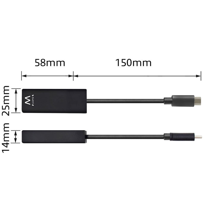 EAN 8056045875914 - Ewent EW9828 adaptador y tarjeta de red Ethernet 5000 Mbit/s imagen 3