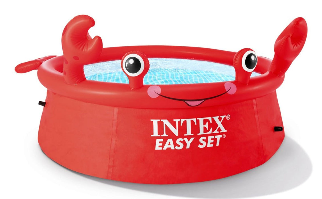 EAN 6941057420455 - Intex Happy Crab Easy Set Pool Piscina hinchable Alrededor 880 L Rojo imagen 1
