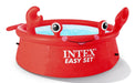 EAN 6941057420455 - Intex Happy Crab Easy Set Pool Piscina hinchable Alrededor 880 L Rojo imagen 1