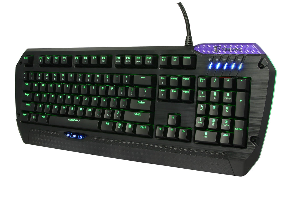 EAN 0609132867323 - Tesoro Lobera teclado Juego USB AZERTY Negro imagen 6