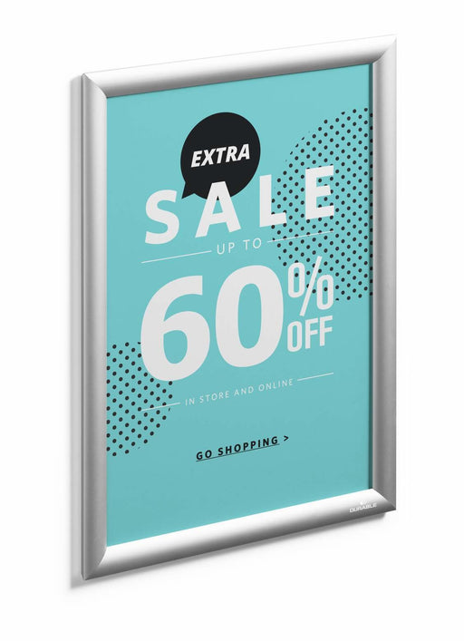 EAN 4005546735535 - Durable 479723 marco para pared 278 x 402 mm Rectángulo Plata Aluminio imagen 2