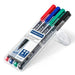 EAN 4007817310380 - Staedtler Lumocolor 317 WP4 marcador permanente Negro, Azul, Verde, Rojo 4 pieza(s) imagen 1