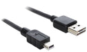 EAN 4043619833658 - DeLOCK 5m USB 2.0 A - mini USB m/m cable USB USB A Mini-USB A Negro imagen 1
