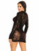 EAN 0714718569499 - Leg Avenue 87204_00122 conjunto de ropa interior y bodi Negro imagen 2