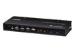 EAN 4710469349836 - ATEN CS784H interruptor KVM Negro imagen 1