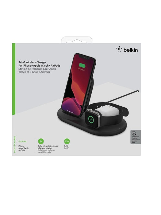 EAN 0745883795772 - Belkin Boost Charge Auriculares, Smartphone, Reloj inteligente Negro USB Cargador inalámbrico Carga rápid imagen 12