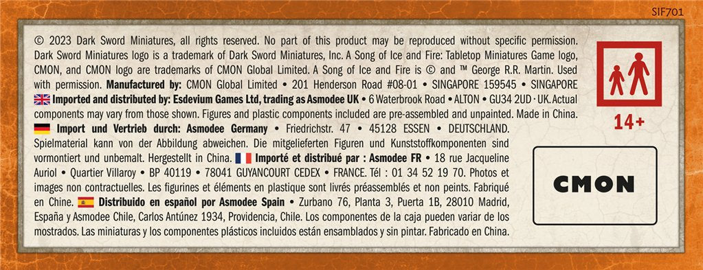 EAN 0889696015938 - Asmodee Lanceros Martell CHYF: Lanceros Martell Juego de mesa Estrategia imagen 4