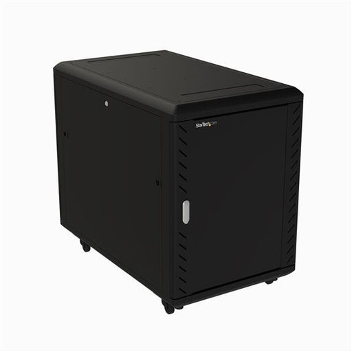 EAN 0065030887151 - StarTech.com RK1536BKF armario rack Rack o bastidor independiente Negro imagen 1