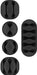 EAN 4040849706837 - Goobay 70683 organizador de cables Escritorio/pared Clip para cable Negro 5 pieza(s) imagen 1
