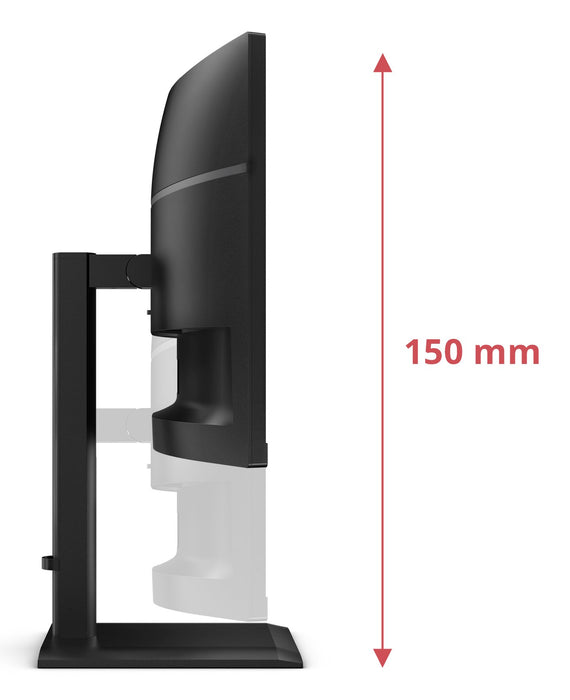 EAN 4038986112864 - AOC E4 CU34E4CV pantalla para PC 86,4 cm (34") 3440 x 1440 Pixeles UltraWide Quad HD LCD Negro imagen 4