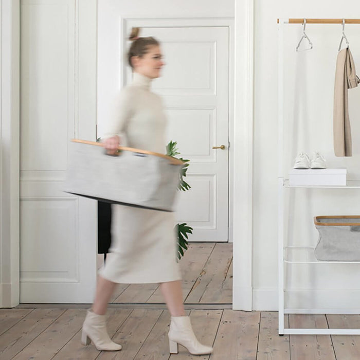 EAN 8710755118180 - Brabantia 118180 cesto para ropa 40 L Rectangular Gris imagen 3