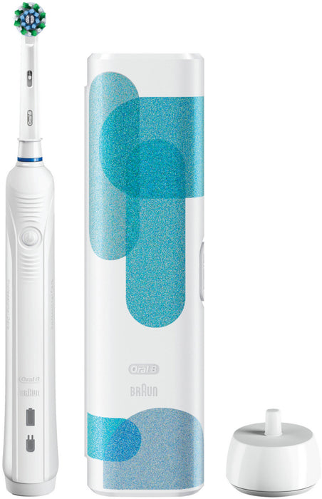 EAN 8006540757802 - Oral-B Pro Clean Adulto Cepillo dental giratorio Azul, Blanco imagen 1