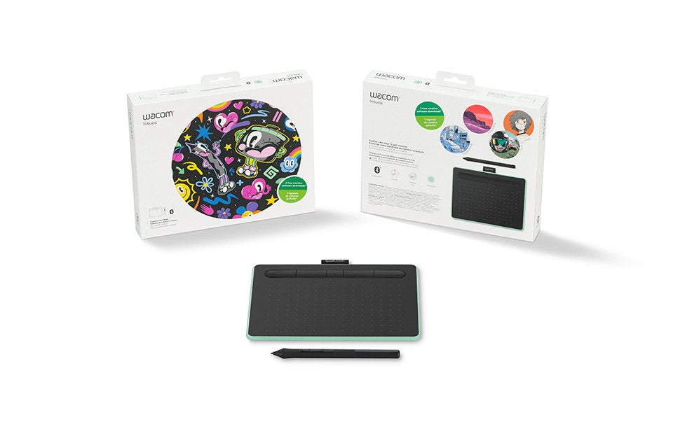 EAN 4949268621397 - Wacom Intuos S tableta digitalizadora Negro, Verde 2540 líneas por pulgada 152 x 95 mm USB/Bluetooth imagen 6