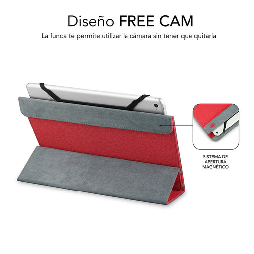 EAN 8436586740849 - SUBBLIM SUB-CUT-2FC002 funda para tablet 25,6 cm (10.1") Folio Rojo imagen 2