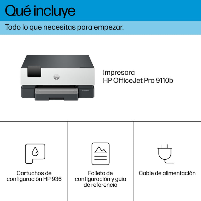 EAN 0196786896392 - HP OfficeJet Pro 9110b Printer Inyección de tinta térmica A4 4800 x 1200 DPI 22 ppm Wifi imagen 4