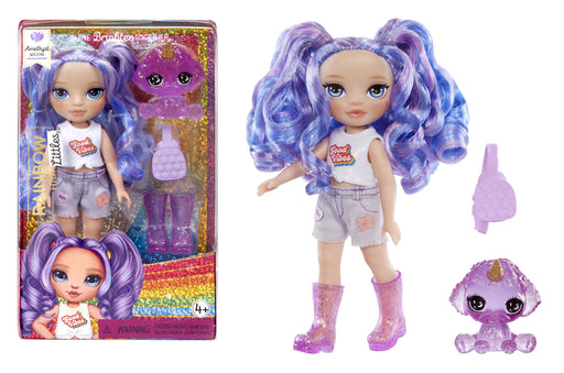 EAN 0035051531234 - Rainbow High Littles Dolls- Amethyst (Purple) imagen 1