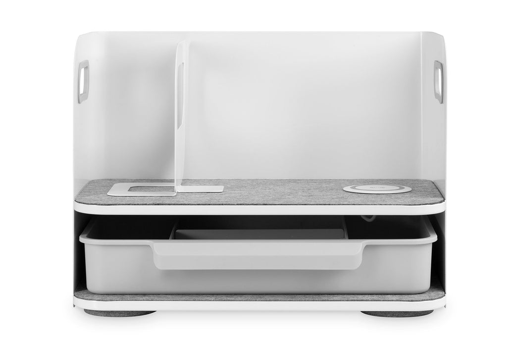 EAN 4016032481904 - Digitus DA-90442 bandeja de escritorio/organizador Acero Gris, Blanco imagen 5